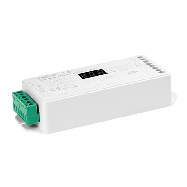 Контролер Mi-light 2700-6500К (tunable white LED) + RGB, 4A/канал, 5 каналів (D5-CX) , 100022645