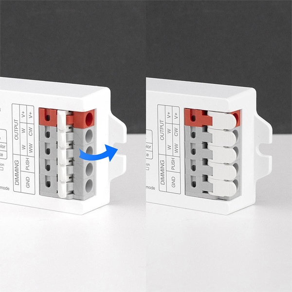 Контроллер Mi-light tunable white W+CCT 2 в 1 12А 2,4G RF DC12/24V (E2-RF), 100024041