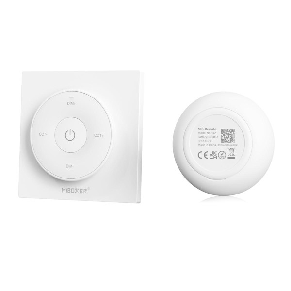 Панель керування Mi-light бездротова 1 зона 2.4G White (K2) , 100024028