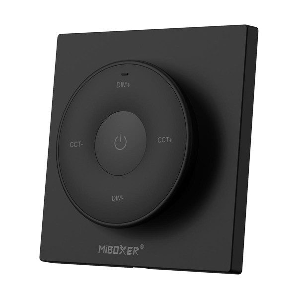 Панель керування Mi-light бездротова 1 зона 2.4G Black (K2-B) , 100024027