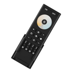 Пульт д/у Mi-light DIM+CCT 2,4G Touch 4-х зонный RF Black (RL02-RFB)