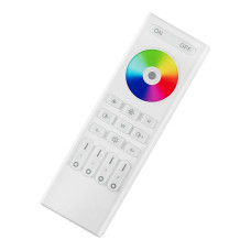 Пульт д/у Mi-light DIM+RGB+CCT 2,4G Touch 4-х зонный RF White (RL03-RF)