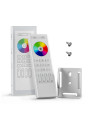 Пульт д/у Mi-light DIM+RGB+CCT 2,4G Touch 4-х зонный RF White (RL03-RF), 100024039