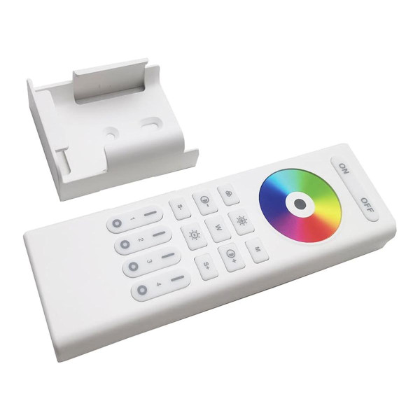Пульт д/у Mi-light DIM+RGB+CCT 2,4G Touch 4-х зонный RF White (RL03-RF), 100024039