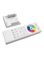 Пульт д/у Mi-light DIM+RGB+CCT 2,4G Touch 4-х зонный RF White (RL03-RF), 100024039