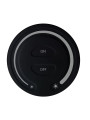 Панель керування Mi-light Single White бездротова кругла 1 зона 2.4G Black (RL087-B) , 100024029