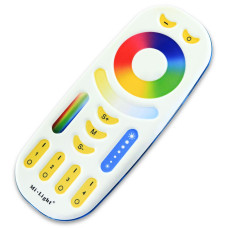 Пульт д/у Mi-light RGB/RGBW/CCT 2,4G Touch 4-х зонный FUT092 (RL092-RGB)