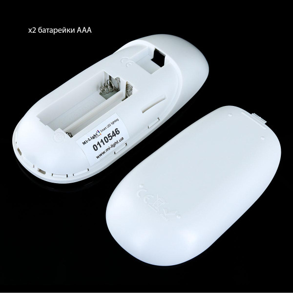 Пульт д/у Mi-light RGB/RGBW 2,4G Touch 4-х зонный FUT096 (RL096-RGB), 100014079