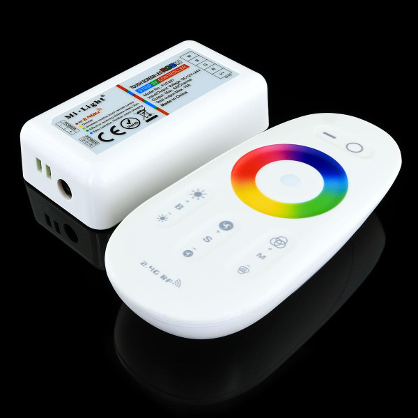 Контролер Mi-light RGBW 10А 2,4G Touch RF Wi-Fi 4 канала FUT027 (RLC027-RGB) , 100014057