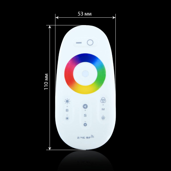 Контролер Mi-light RGBW 10А 2,4G Touch RF Wi-Fi 4 канала FUT027 (RLC027-RGB) , 100014057