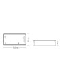 Контроллер Mi-light 2 в 1 Single White/CCT 2.4GHz (TK LC2-RF), 100023399