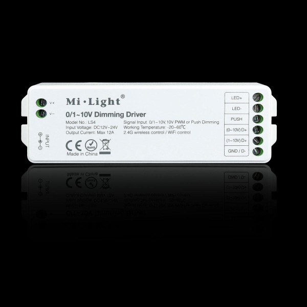Диммер Mi-light 12A 2,4G 0,1-10V LS4 (TK-10U), 100014080