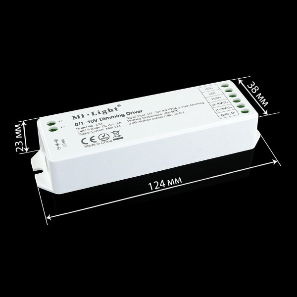 Диммер Mi-light 12A 2,4G 0,1-10V LS4 (TK-10U), 100014080