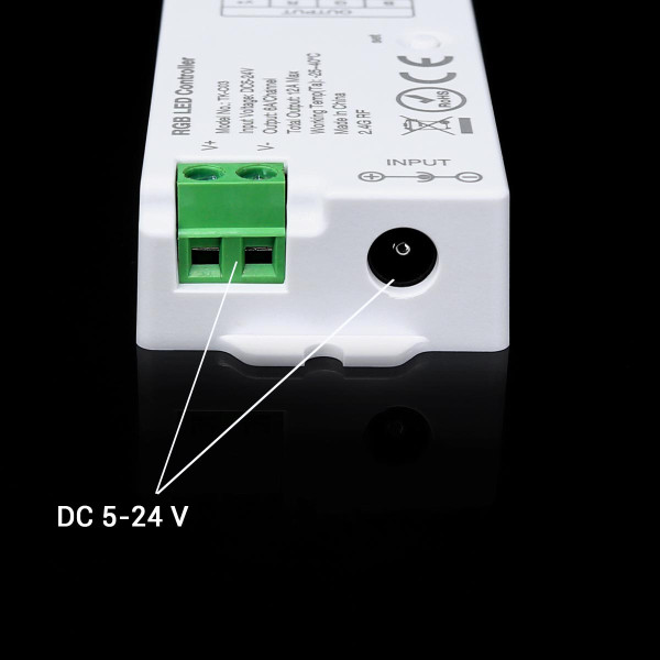 Контролер Mi-light RGB 12A 2,4G 5-24V (TK-C03) , 100022634