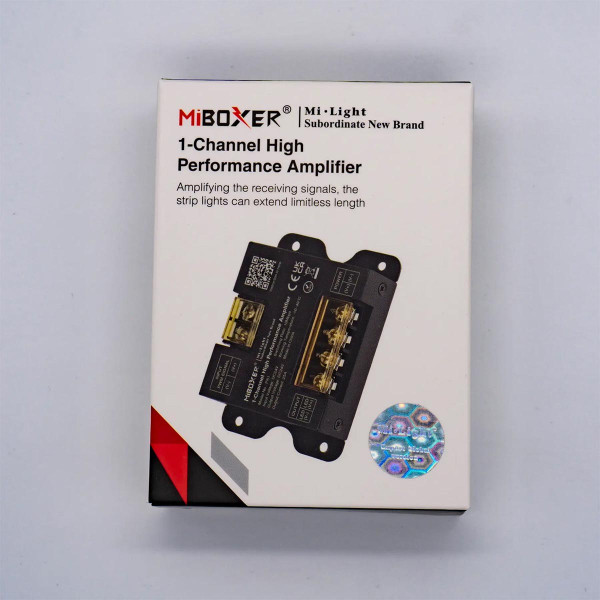 Усилитель Mi-light RGB/RGBW 25A 1- канальный 24V (TK-PA1), 100024048