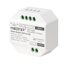 Контроллер реле Mi-light беспроводное управление Wi-Fi + RF2 10А 2.4G 220v (TK-WL SW1)