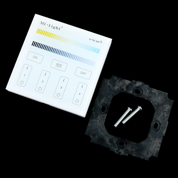Панель управления Mi-light CCT Touch контроллер 2,4G RF 4 зоны T2 (TL2), 100014061