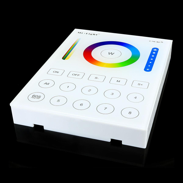 Панель керування Mi-light RGB/RGB + CCT, Touch контролер 2,4G RF 8 зон В8 (ВL8) , 100023485