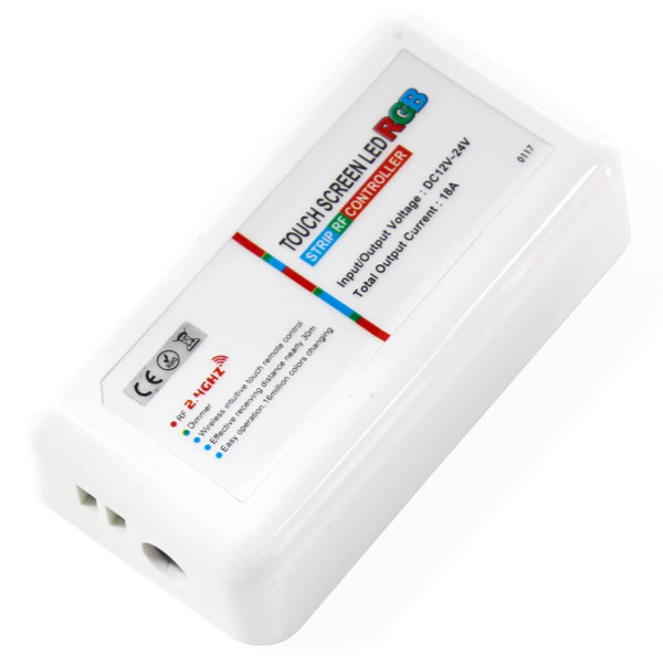 Контроллер RGB OEM 18А 2.4G Touch, RF пульт д/у (18А-2.4G-Touch-W), 100000689