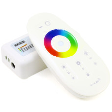 Контроллер RGBW OEM 24А 2.4G Touch, RF пульт д/у белый (24А-2.4G-Touch)