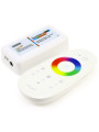 Контроллер RGBW OEM 24А 2.4G Touch, RF пульт д/у белый (24А-2.4G-Touch), 100003833