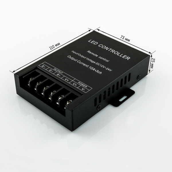 Контролер RGB OEM 30А 2.4G Touch, RF пульт д/к білий (30А-2.4G-Touch) , 100010033