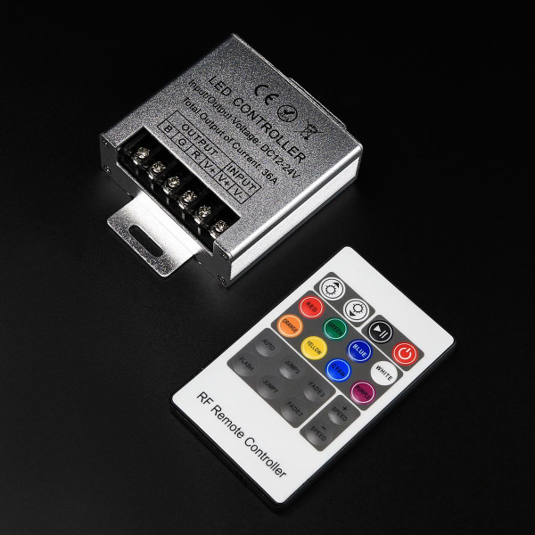 Контролер RGB OEM 36А RF пульт д/к 20 кнопок (C-36А-RF-20) , 100023405