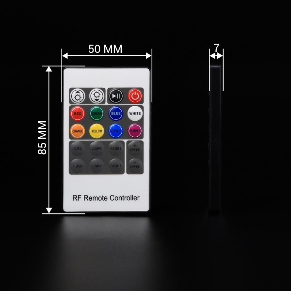 Контролер RGB OEM 36А RF пульт д/к 20 кнопок (C-36А-RF-20) , 100023405