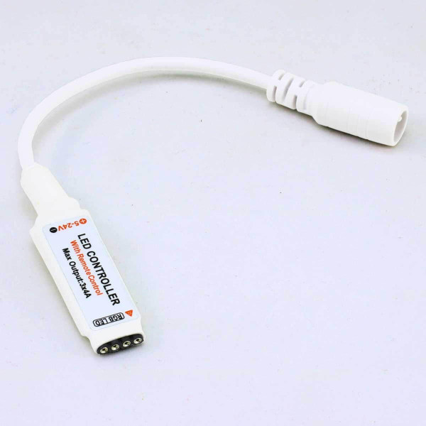 Контролер RGB OEM 6A 72W DC 12V, RF пульт д/к (6А-RF-10 кнопок) , 100000714