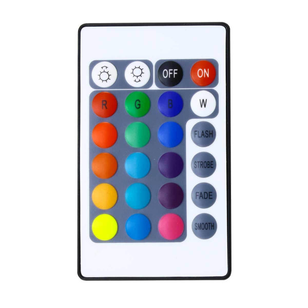 Контроллер RGB OEM 6А 72W DC 12V, ИК пульт д/у (mini 6А-IR-24 кнопки), 100000803