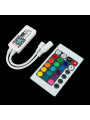 Контролер RGBW OEM 8А WIFI IR пульт д/к 24 кнопки (8А-WIFI-IR24) , 100010333