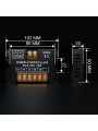 Контролер RGBW OEM 40A Touch DC12-24V (10A*4канала) білий (C-40-Touch-V2) , 100025596