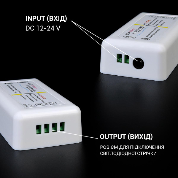 Контроллер CCT OEM 12A 2.4G RF пульт д/у сенсорний (CT-12A-2.4G-Touch), 100023389