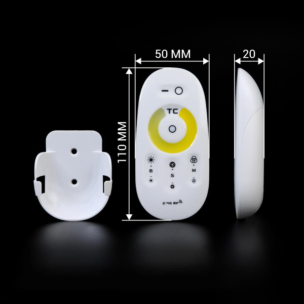 Контроллер CCT OEM 12A 2.4G RF пульт д/у сенсорний (CT-12A-2.4G-Touch), 100023389