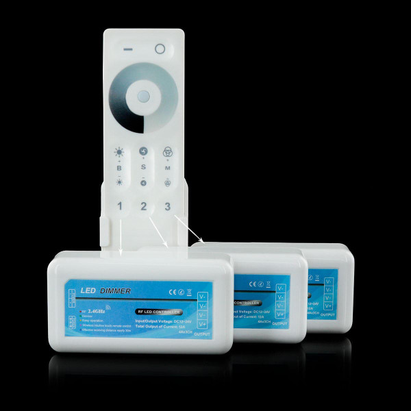 Диммер OEM 12A 2.4G 3zone (D-12A-2.4G-3zone), 100012275