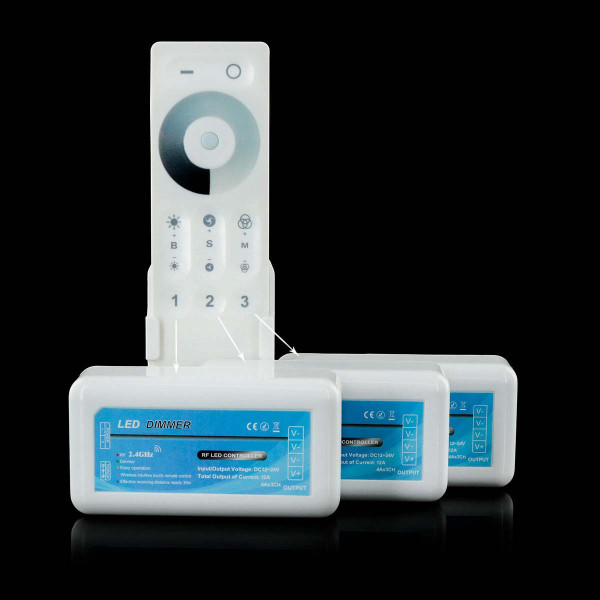 Пульт д/у OEM 2.4G Touch 3-zone для Диммера (D-REM-2.4G-Touch-3-zone), 100012274