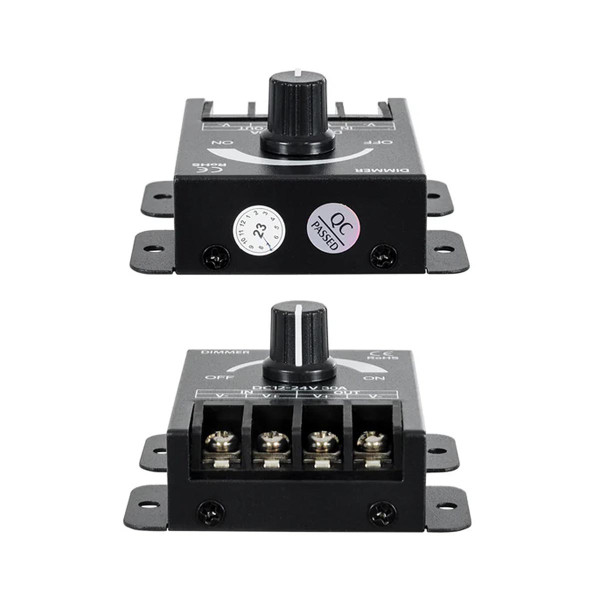 Диммер OEM DC 12-24V (30А 1канал)(D-30-Manual-B), 100025592
