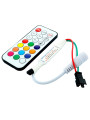 Контроллер SPI OEM Dream Color 12-24V RF пульт д/у 21 кнопка (SPI-RF-21), 100012216