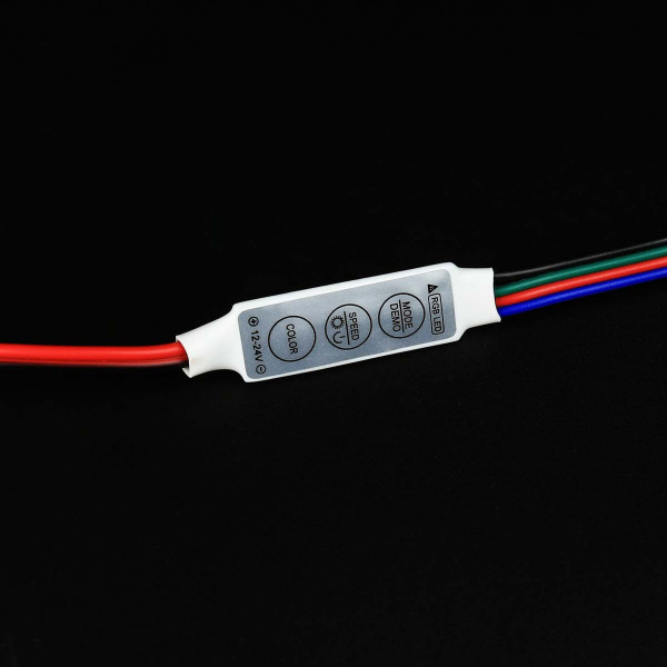 Контролер RGB OEM 6А-SMART 72W DC 12V, керування на корпусі (С-6A-SMART) , 100000846