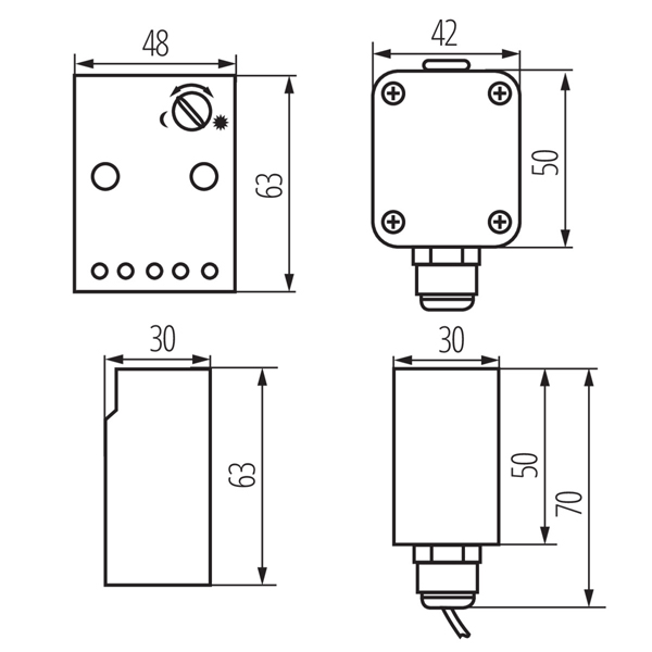 Сумеречный выключатель KANLUX AZ-10A (22371), 100024553