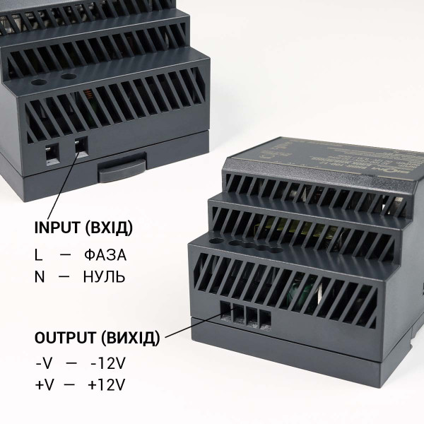 Блок питания Biom Professional DC12 100W 8,3A под DIN-рейку (BHDR-100-12), 100027981