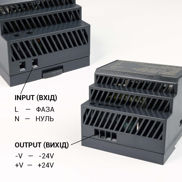 Блок питания Biom Professional DC24 100W 4,2A под DIN-рейку (BHDR-100-24), 100027985
