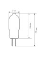 Светодиодная лампа Biom JC 2W 190Lm 4500K 220V G4 Frosted (BG4-2-22-4-PC), 100001589