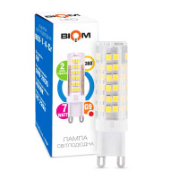 Светодиодная лампа Biom JC 7W 630Lm 4500K 220V G9 Clear (BG9-7-4-Cr)