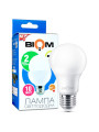 Светодиодная лампа Biom A60 10W 900Lm 3000K 220V E27 Frosted (BT-509), 100001429