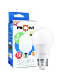 Светодиодная лампа Biom A60 12W 1080Lm 4500K 220V E27 Frosted (BT-512), 100001432