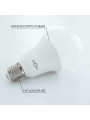 Светодиодная лампа Biom A80 20W 1800Lm 4500K 220V E27 Frosted (BT-520), 100014104