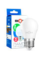 Светодиодная лампа Biom G45 4W 360Lm 3000K 220V E27 Frosted (BT-543), 100001413