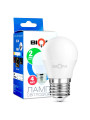 Светодиодная лампа Biom G45 4W 360Lm 4500K 220V E27 Frosted (BT-544), 100001414