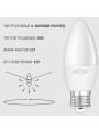 Світлодіодна лампа Biom C37 4W 360Lm 3000K 220V E27 Frosted (BT-547) , 100001421